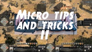 COH2 Micro Tips amp Tricks 2 [upl. by Ellehcim]