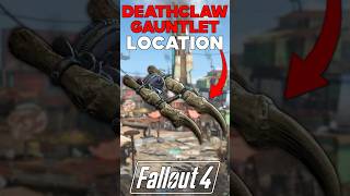 DEATHCLAW GAUNTLET WEAPON LOCATION IN FALLOUT 4 [upl. by Aesoh]