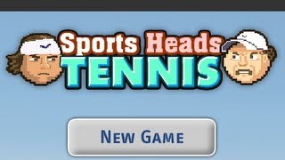 Sports Heads Tennis  Mousebreaker Gameplay by Magicolo [upl. by Ragse253]