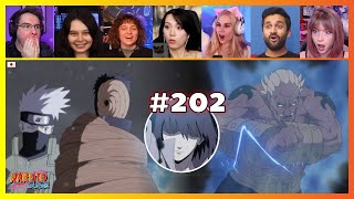 Naruto Shippuden Episode 202  Raikage vs Team Taka  Reaction Mashup ナルト 疾風伝 [upl. by Suoivatco]