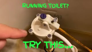 How to Fix a Running Toilet w Complete Fill Valve Replacement  DIY [upl. by Coco157]