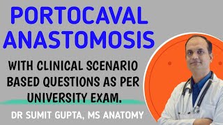 PORTOCAVAL ANASTOMOSIS [upl. by Chivers863]