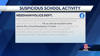 Men in 2 of 3 suspicious school incidents identified [upl. by Ardet]