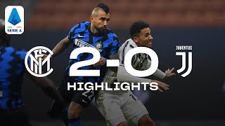 INTER 20 JUVENTUS  HIGHLIGHTS  SERIE A 2021  A dominant display at San Siro 🔥⚫🔵 [upl. by Farhsa924]