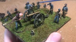 My Completed ACW Artillery [upl. by Tacye]