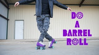 How To DO A BARREL ROLL In Skates inlinequad tutorial [upl. by Oek]