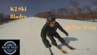 Ski Blades  The Wisp 52 mph on Black Diamond amp Crash [upl. by Greenebaum]