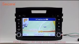 2012 2013 2014 Honda CRV 3G 4G WIFI Stereo upgrade with cd radio 1080P [upl. by Cirnek933]