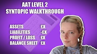 Accounting Study  Pass the AAT level 2 Synoptic with this study walkthrough  AAT level 2 [upl. by Panter]