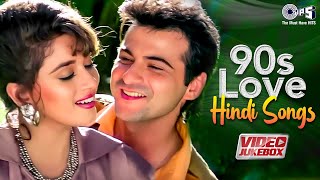 90s Love Hindi Songs  Evergreen Romantic Hits  90s Hits Hindi Songs  Old Songs  Video Jukebox [upl. by Ahsihat996]