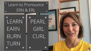 How to Pronounce RL amp RN in LEARN EARN BURN TURN GIRL PEARL CURL  English Pronunciation [upl. by Annayoj]