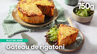 Gâteau de rigatoni  Le gâteau favori des becs salés  750g [upl. by Alet]