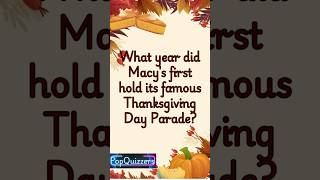 Can You Solve This Thanksgiving History RiddleRiddle15 🦃 shorts HistoryQuiz ThanksgivingTrivia [upl. by Sowell754]