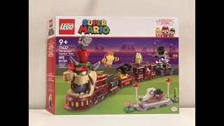 Lego 71437 The Bowser Express Train EARLY SET Review 2024 [upl. by Seed]