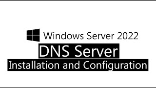 3 Windows Sever 2022 DNS server step by step installation and configuration [upl. by Paulita]