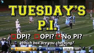 Youll Never Believe What Announcer Said After High School Football Officials Call DPI [upl. by Iclek]