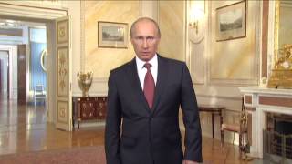 Vladimir Putin speaking English for the Bureau of International Expositions [upl. by Gnod]