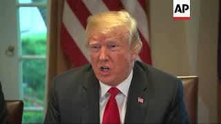 Trump Doubles Down on MS13 Animals Remark [upl. by Ruyam870]