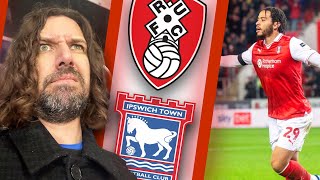 LATE DRAMA Rotherham 22 Ipswich Vlog [upl. by Legnaros568]