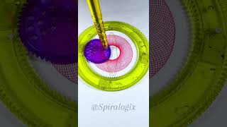 Spirograph Design spirograph spiroart satisfying trending relaxing art spirographdrawing [upl. by Mace]