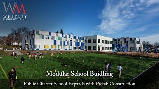 Modular Charter School Quickly Assembles Like Building Blocks [upl. by Casimire]