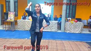 Tagore senior secondary school Nimbi Jodha farewell party 2019 Song jajba [upl. by Lister]