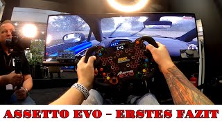 Expo 24 Assetto Corsa EVO  Erste Testrunden mit drei unterschiedlichen Fahrzeugklassen [upl. by Vierno16]