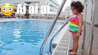 UM DIA INTEIRO PROCURANDO PISCINA NA ESPANHA  FAMÍLIA DA RÊ ANDRADE [upl. by Strephonn791]