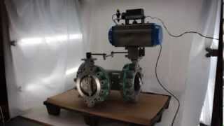 3Way Butterfly Valve Demo [upl. by Massie]