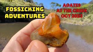 Fossicking Agates at the Creek [upl. by Adeehsar208]