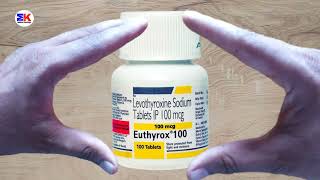 Euthyrox 100 Tablet  Levothyroxine Sodium Tablet  Euthyrox 100mg Tablet Uses Benefits [upl. by Isbel599]