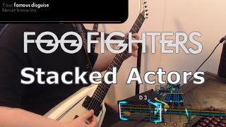 Foo Fighters  Stacked Actors  Rocksmith 2014 Guitar Cover [upl. by Nole]