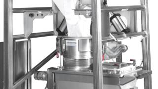 Sanitary Design Bulk Bag Unloader Improves Product Safety FSMA Readiness [upl. by Leirea]