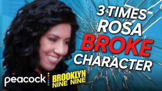 The 99 Breaking Character Rosa Diaz edition  Brooklyn NineNine [upl. by Dinan]