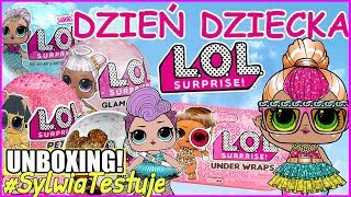 DZIEŃ DZIECKA z LOL SURPRISE 🌐 Otwieram 5 kul z laleczkami LOL 💝 SylwiaTestuje [upl. by Nyladnarb]