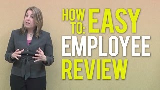 Employee Performance Review  An Easy HowToGuide [upl. by Kirre304]