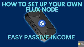 How to setup a Flux Node  Easy Passive Income [upl. by Azaleah]