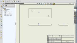 SolidWorks Drawings Eliminating Blue Arrows [upl. by Noiro533]