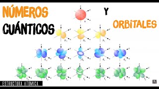 7Estructura Atómica 75 Números Cuánticos y Orbitales [upl. by Zora]