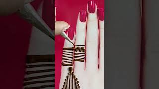 safti pin sa mehndi trick shortvideo mehndi viralshort hennatattoo youtubshort mehandi [upl. by Aihtenyc515]