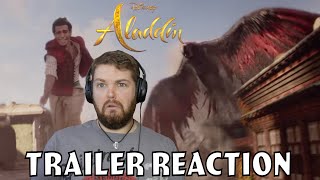 Aladdin Official Trailer Reaction [upl. by Koch774]