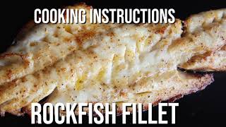 Rockfish Fillet [upl. by Werdnael]