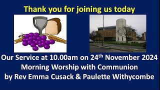 Ruxley Church Live Stream  Holy Communion Sunday 17th November 1000am [upl. by Irallih]