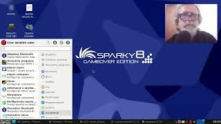 🐧SparkyLinux 8 GAME OVER Test 👍 [upl. by Enel]