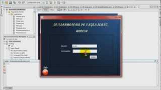 Tutorial Programación pantalla de AccesoLogin en JAVA Netbeans [upl. by Nerreg]