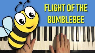 Flight Of The Bumblebee Piano Tutorial Lesson [upl. by Lebana]