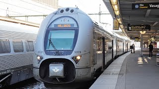 SJ X40 Stockholm  Örebro by Train Sweden  スウェーデン 鉄道の旅 [upl. by Loux]