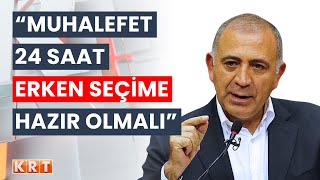 CHPli Gürsel Tekin quotMUHALEFET 24 SAAT ERKEN SEÇİME HAZIR OLMALIquot [upl. by Marcille657]