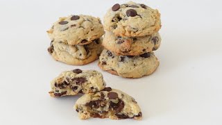 Levain NYC Bakery Style Chocolate Chip Cookies Extra Thick and Chunky  DELICIOUS [upl. by Locke]