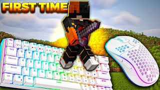 I Became a Minecraft PvP God in Just 7 Days – Keyboard amp Mouse [upl. by Ohcirej286]